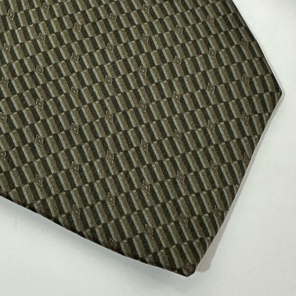 Silk Tie, Murano, Geometric Pattern - Picture 3 of 3